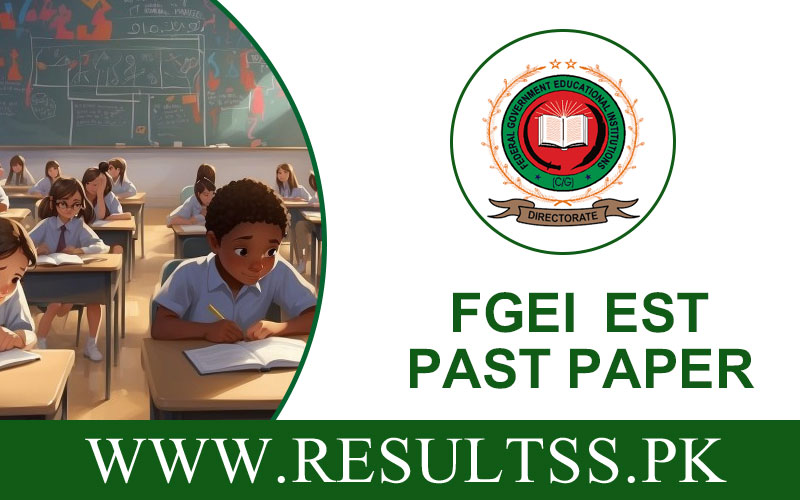 FGEI EST Past Paper